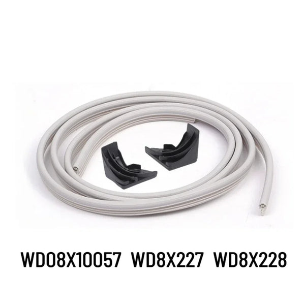 Dishwasher Corner Gaskets (Left & Right) Corner Baffle Replacement for GE Hotpoint Dishwashers WD08X10057 WD8X227 WD8X228