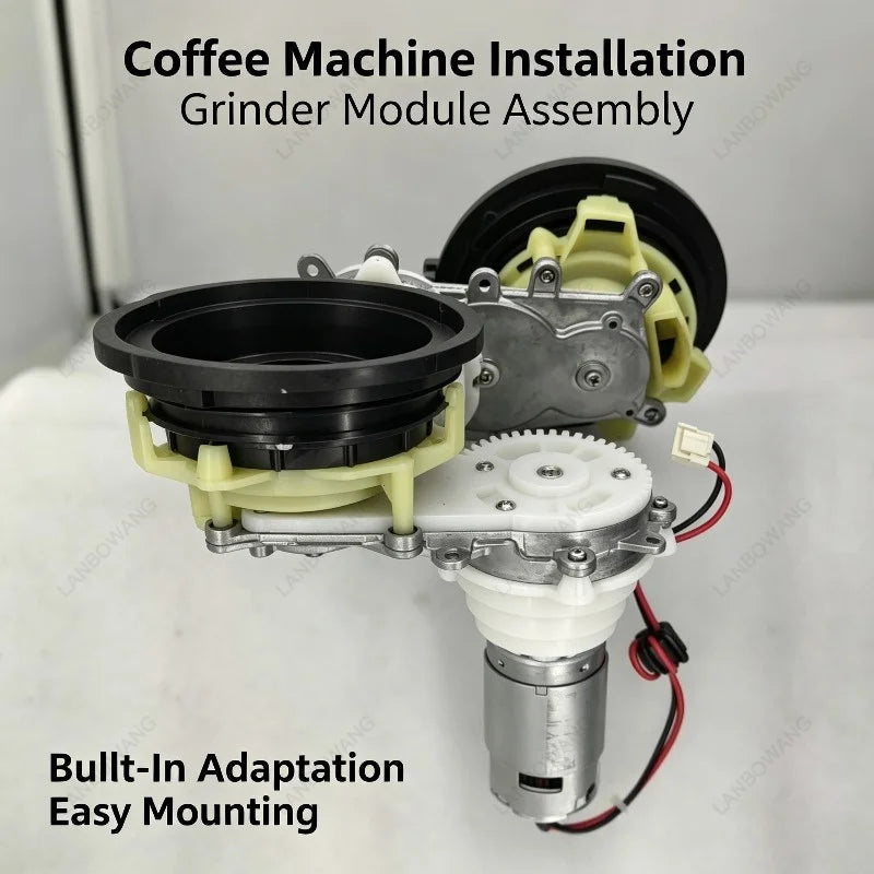 NC-A701 Coffee Grinder Motor Assembly KH44/33F, Replacement Bean Grinding Motor for Automatic Coffee Machine