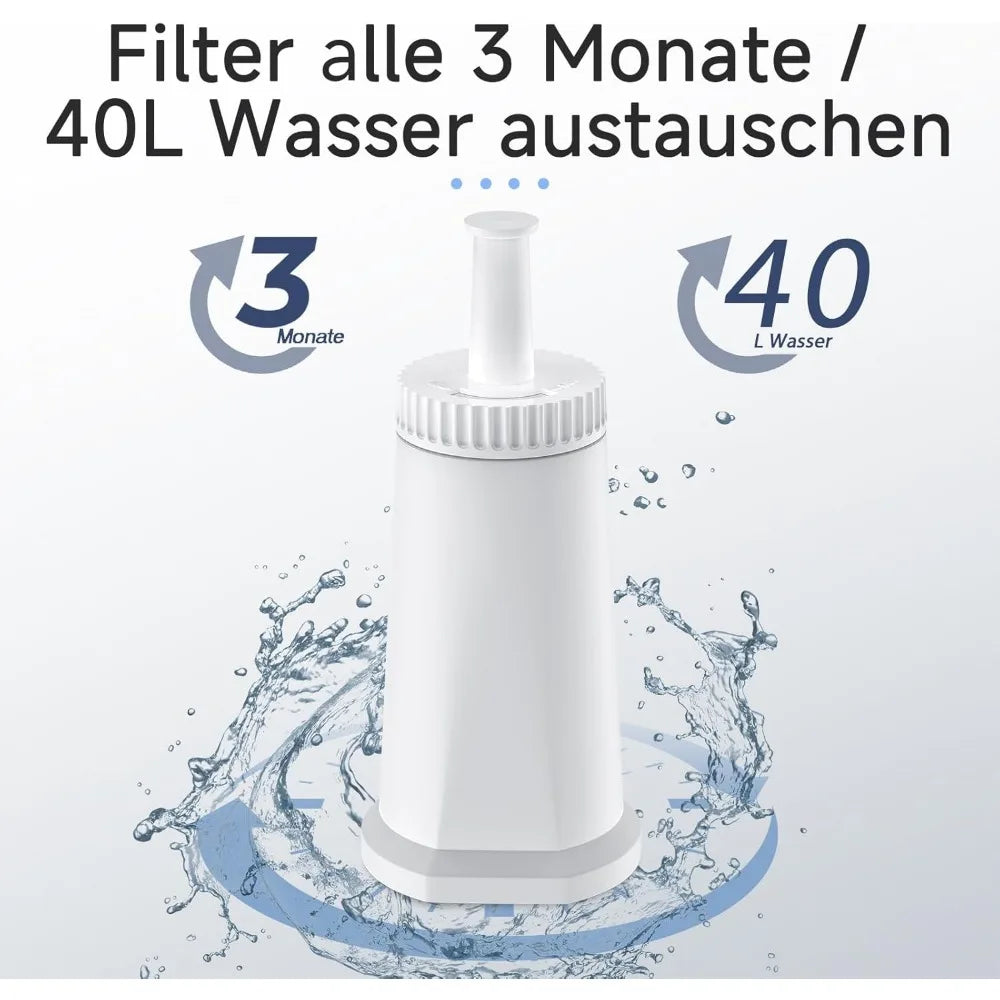 Water Filters for Sage Coffee Machine, Compatible with Sage Espresso Machines BES810,SES870,SES875,SES876,SES878,SES880,SES881