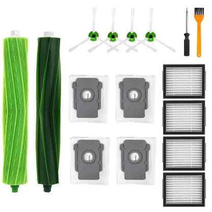 For iRobot Roomba i3 i3+ i4 i4+ i6 i6+ i7 i7+ i8 i8+ E5 E6 E7 Vacuum Accessories Dust Bag HEPA Filter Main Roller Brush Part