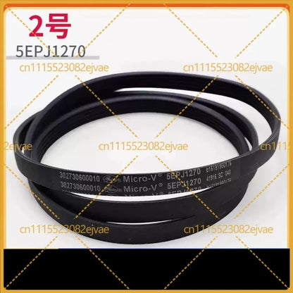 Washing Machine Drive Belt 5PJE1281 5EPJ1270 8PH1258E For Midea LittleSwan Compatible with Haier Drum Washer