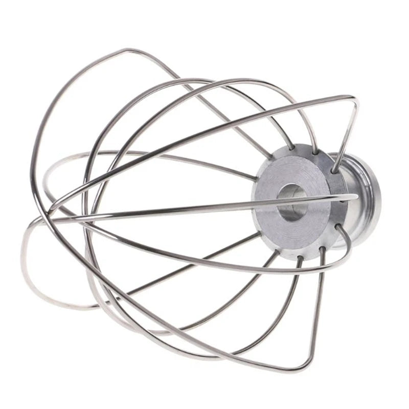 Stainless Steel Wire Whip Electric Mixer Attachment For Kitchenaid K45WW 4.5QT Compatible with K45WW Kitchen Accessories-A54Q