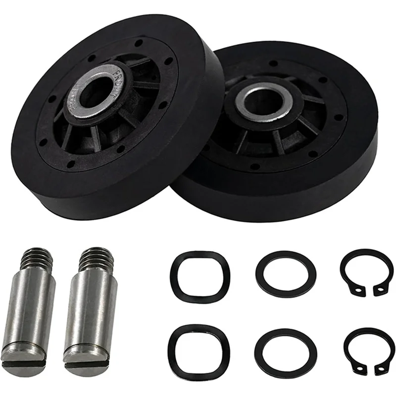 2X RB170002 Dryer Roller Kit, Dryer Drum Support Rollers,Dryer Roller Kit For Speed Queen Dryers AP5186795 PS12220620