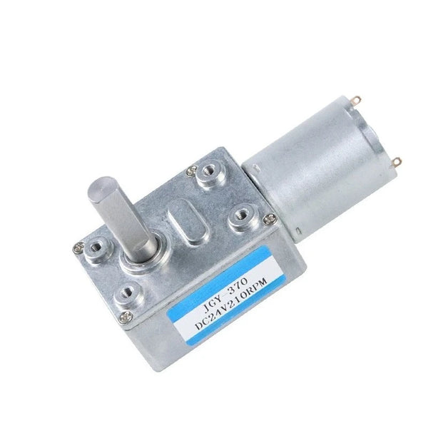 Micro DC Deceleration Motor JGY370 Adjustable Speed Power-off Self-locking High Torque Forward and Reverse 12v24v6v Motor