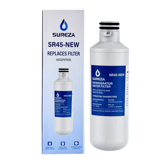 Replacement Refrigerator Water Filter Compatible with LG / Kenmore LT1000P / ADQ747935 / ADQ74793501 / MDJ64844601