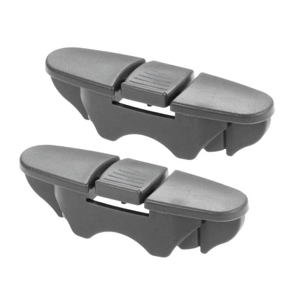 2pcs W10508950 Dishwasher Stop Track Dishrack Slide Rail Stop for Whirlpool Maytag KitchenAid Kenmore Ikea Amana Replace 8562015