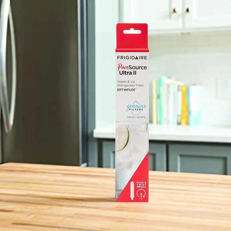 Replacement Refrigerator Water Filter Compatible with Frigidaire EPTWFU01