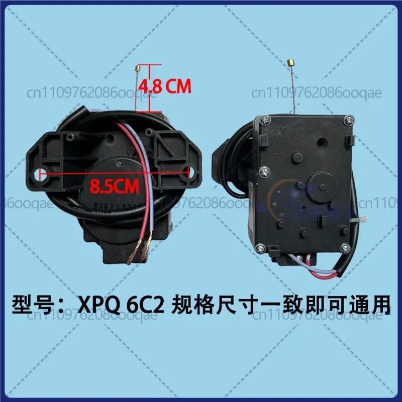 1pc square XPQ-6C2 drain traction motor without pull ring for washing machine drain valve replacement part