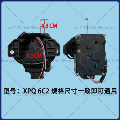 1pc square XPQ-6C2 drain traction motor without pull ring for washing machine drain valve replacement part