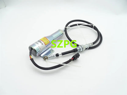 For 24V Solenoid valve 11110030 Compatible with Volvo L70C L90C L120C L150C L180C L330C Diesel