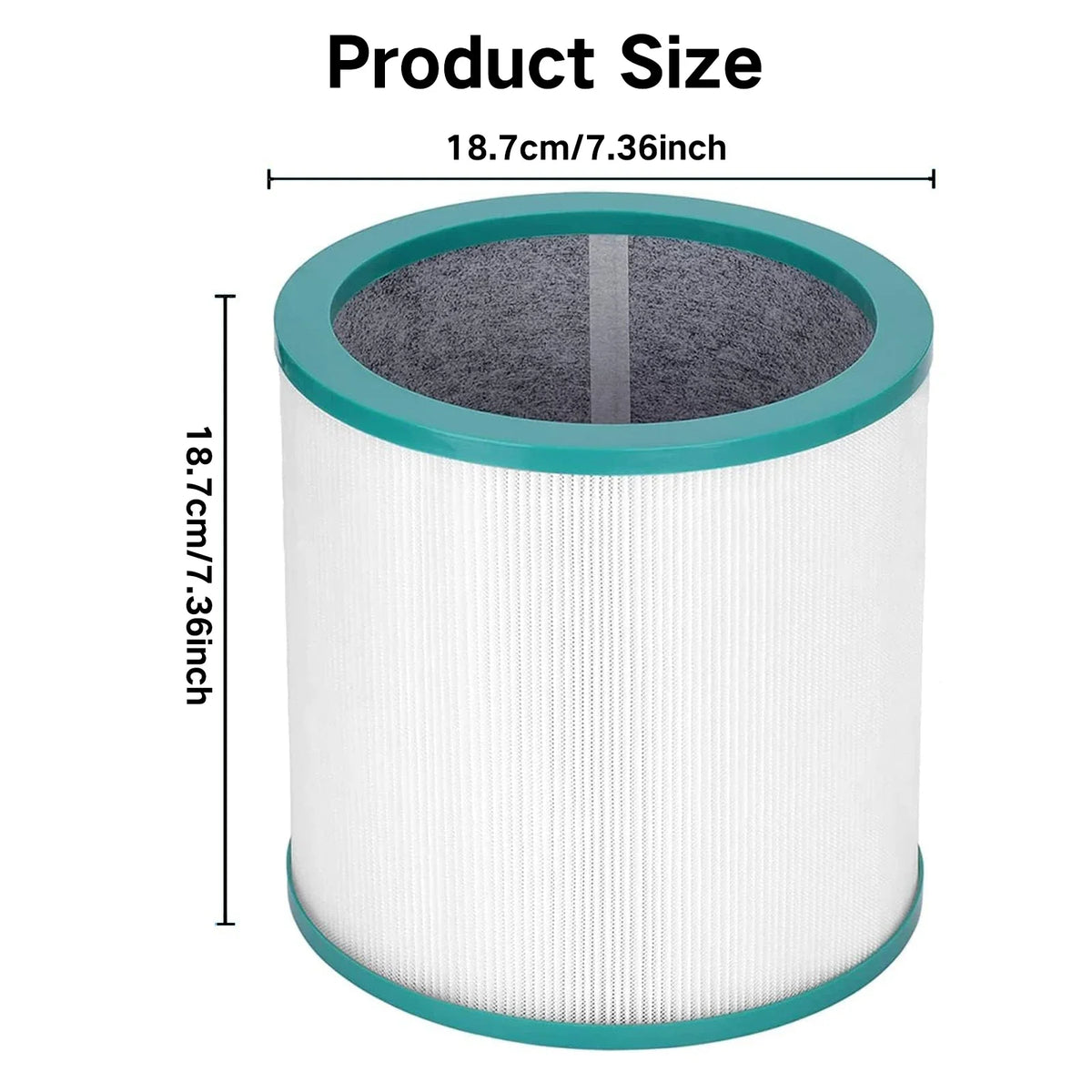 Composite Air Filter for Dyson TP00 TP01 TP03 TP02 AM11 BP01 Cartridge 360 Glassfiber Filter Replace Part 968126-03