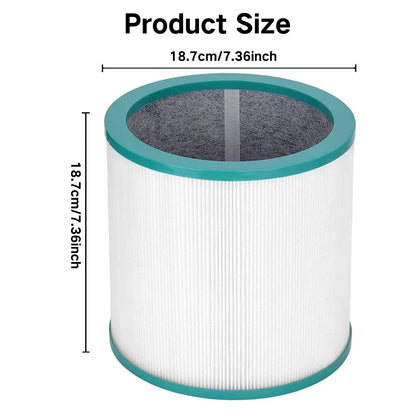 Composite Air Filter for Dyson TP00 TP01 TP03 TP02 AM11 BP01 Cartridge 360 Glassfiber Filter Replace Part 968126-03