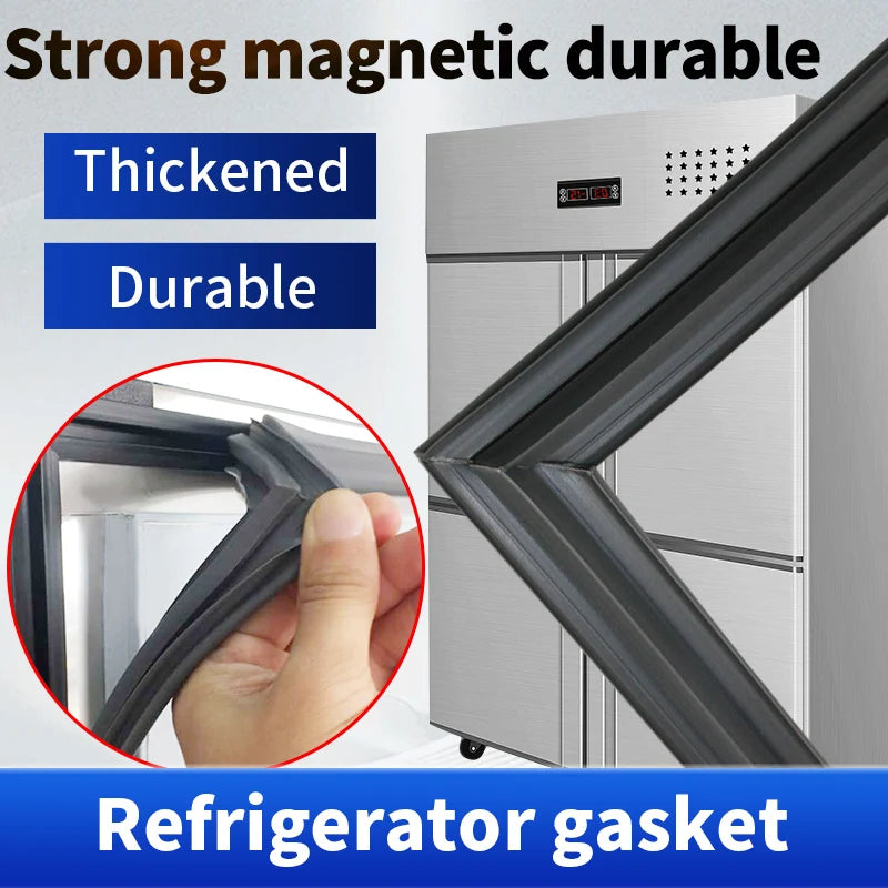 Refrigerator Door Seal — 5m — Rubber Magnetic — Custom Size