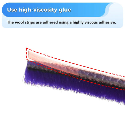 Roller Brush Bar Soft Roller Brush Soft Plush Strips For Dyson V6 V7 V8 V10 V11 Vacuum Cleaner Replacement Accessory