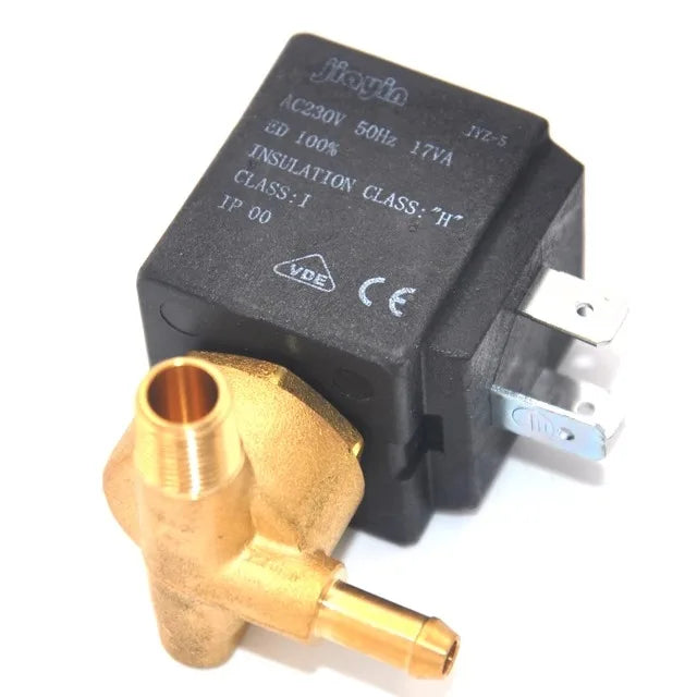 Jiayin JYZ-5 Clean ironed electromagnetic valve accessories coffee machine 220V Normally closed steam solenoid valve JYZ-5