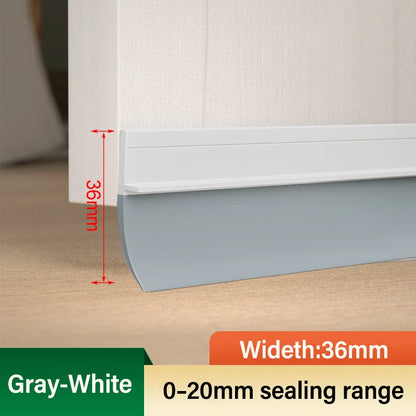 Self-Adhesive Thickened Door Bottom Sealing Strip Thermal Insulation Door Weatherstrip Anti-cold Window Draft Stopper Tape