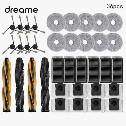 Dreame Matrix10 Pro / Matrix10 Ultra Robot Vacuum Cleaner Replacement Accessories Main Side Brush Filter Mop Cloth Dust Bag