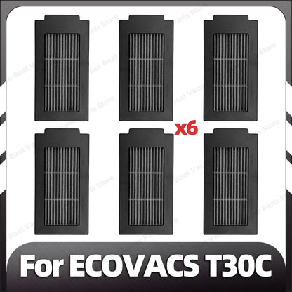 Compatible with ECOVACS T30C / T30C OMNI / T30C PRO OMNI Main Side Brush Filter Mop Pad Dust Bag Spare Parts Accessories