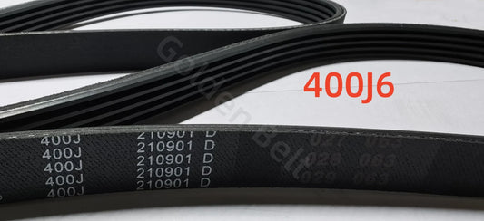 400J Drive Belt Ribs Belt for Washing Machine Treadmill Motor Fitness Dryer 400J6 PJ1016