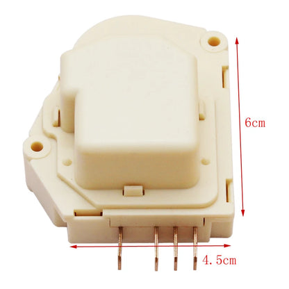 BEHAIVAN 100-120V Refrigerator Defrost Timer and 6 Hours Parts Electric Appliance Accessories