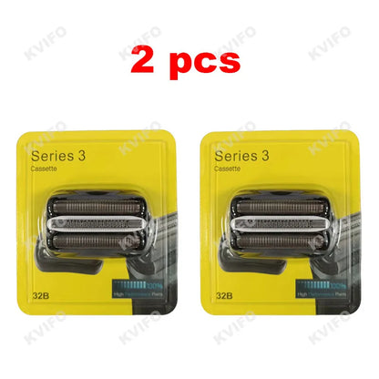 32B / 32S Replacement Shaver Foil & Cutters Compatible with Braun Series 3