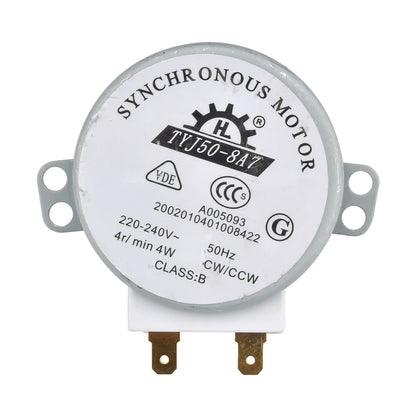 TYJ50-8A7 AC 220V Brushless Motor Non Directional Synchronous Motor CW/CCW Motor For Microwave Turntable Glass Tray