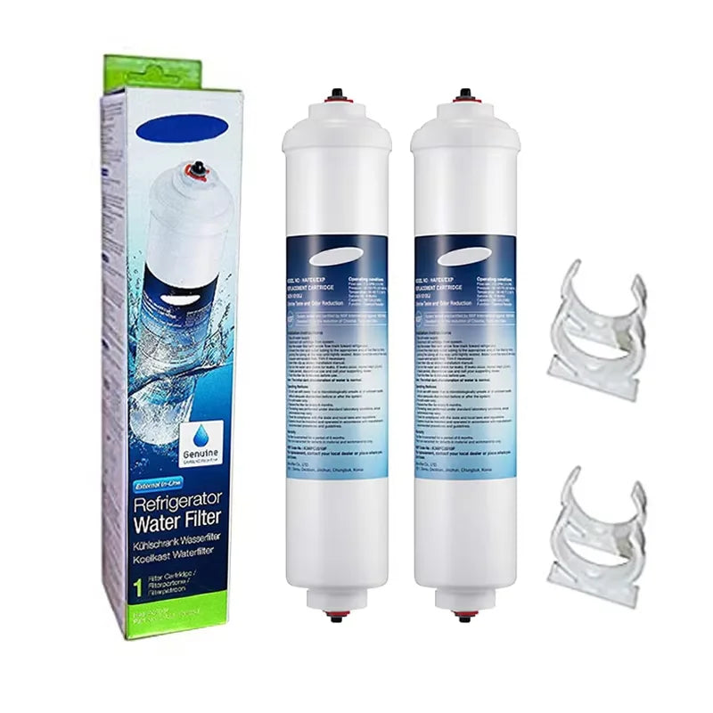 Inline Refrigerator Water Filter Compatible with Samsung / Whirlpool / GE 4378411RB / HAFEX / DA29-10105J / IC-100A