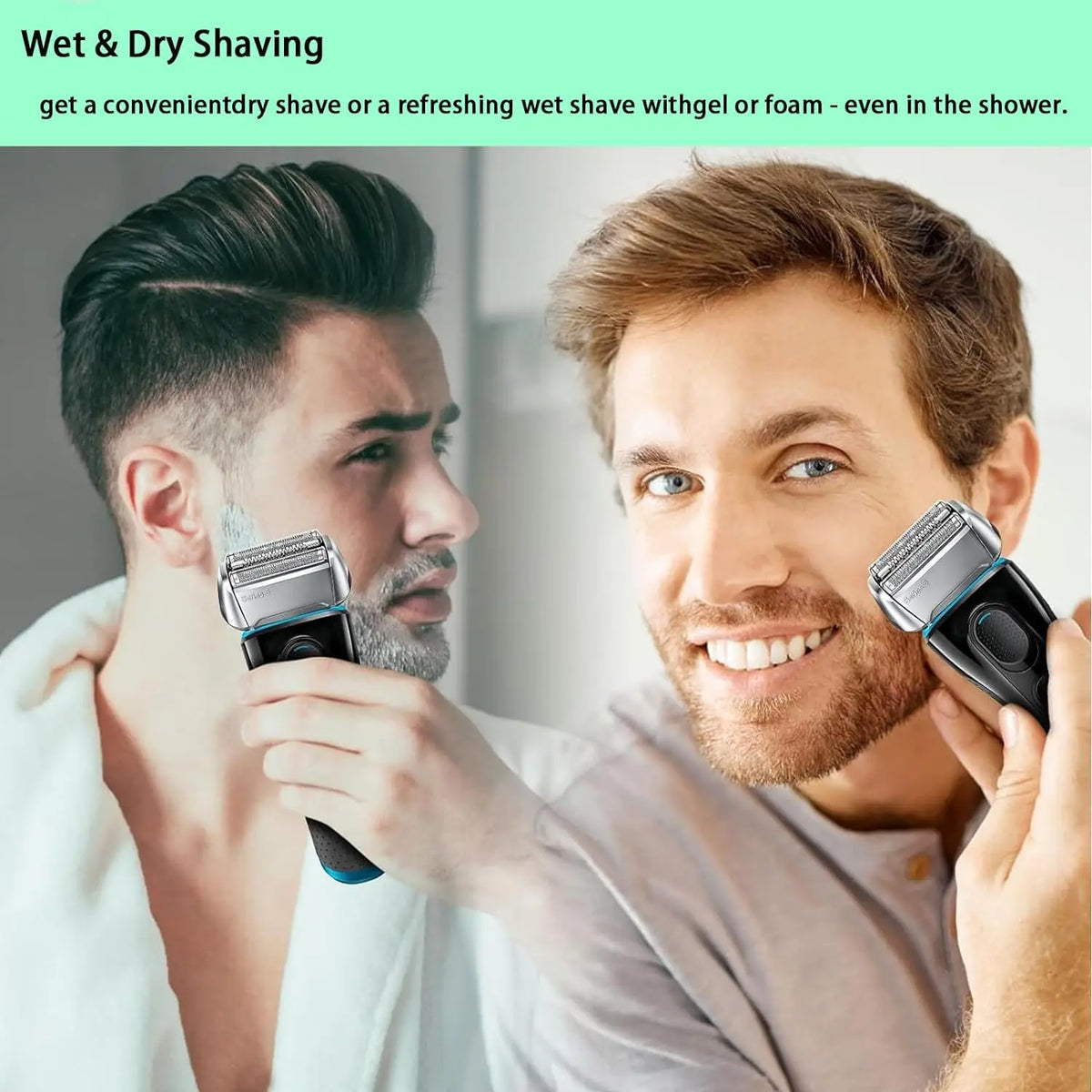 52B / 52S Replacement Shaver Heads Compatible with Braun Series 5