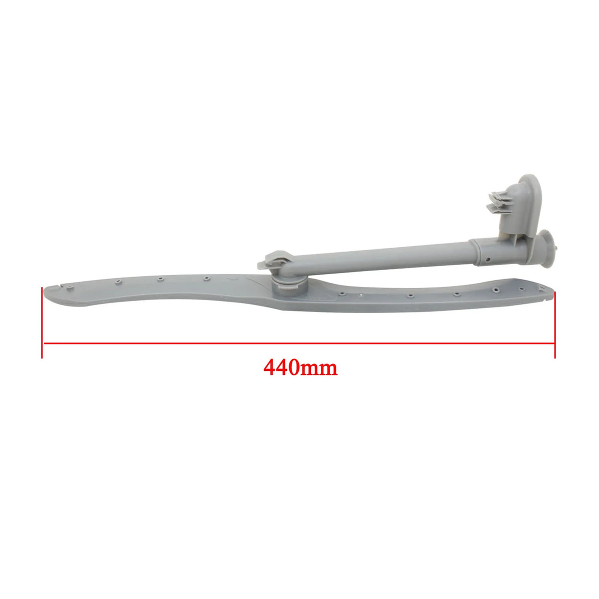 Plastic dishwasher sprayer arm replacement for Midea dishwasher middle spray arm accessories assembly 1PC