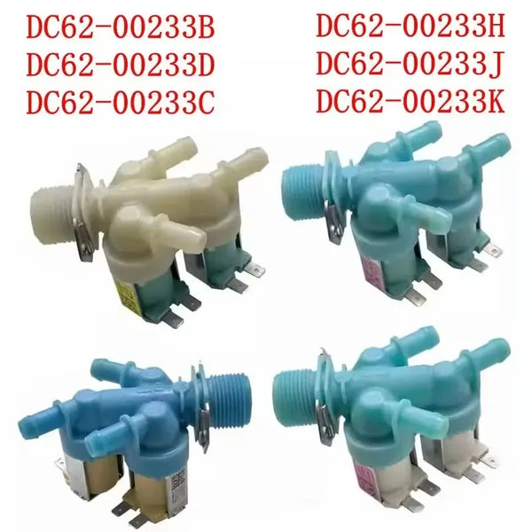 1PC Compatible with Samsung washing machine water inlet valve DC62-00233B DC62-00233D DC62-00233C DC62-00233H DC62-00233J DC62-00233K