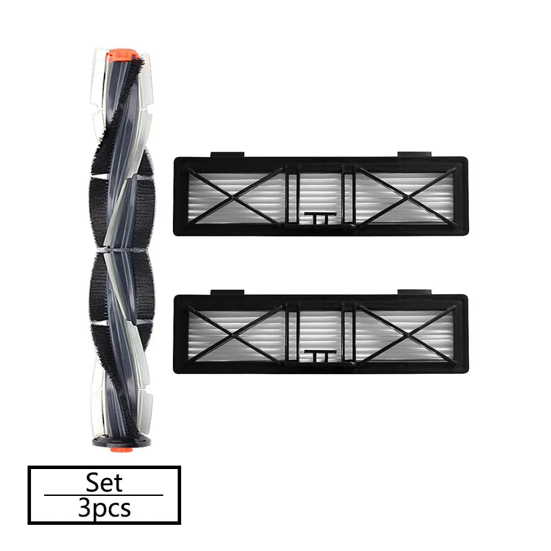 Side Brush Filter Main Roller Brush for Neato Botvac D Series D3 D4 D5 D6 D7 D8 D9 D10 D75 D80 D85 Robot Vacuum Cleaner Parts