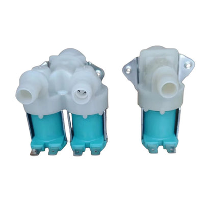 2PCS Water Inlet Valve DC62-30312J DC62-30314K Compatible with Samsung Washing Machine Replacement Parts Solenoid Kit Fix OE Error