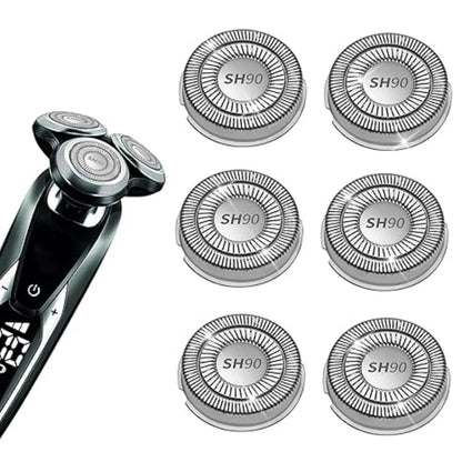 SH90 Replacement Shaver Heads Compatible with Philips Norelco Series S9000