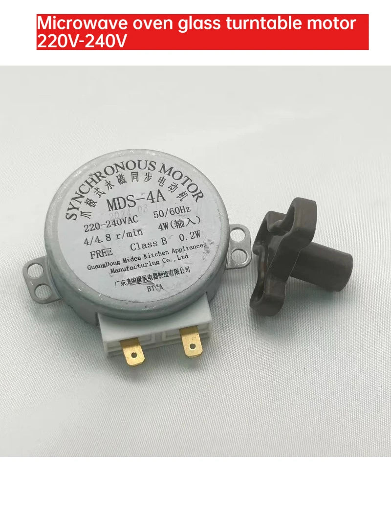 Microwave Oven Parts 220V Turntable Motor Claw Pole Permanent Magnet Synchronous Motor Glass Turntable Motor