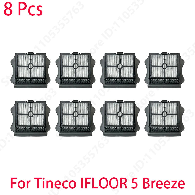 For Tineco IFLOOR 5 Breeze Complete Wet/Dry All-in-One Vacuum Cleaner Spare Parts Brush Roller and HEPA Filter Replacement Acces