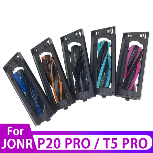 Roller Brush Set Main Brush for JONR P20 Pro Vacuum Cleaner Accessories Set Main Brush and Brush Cover Replacement Spare Parts
