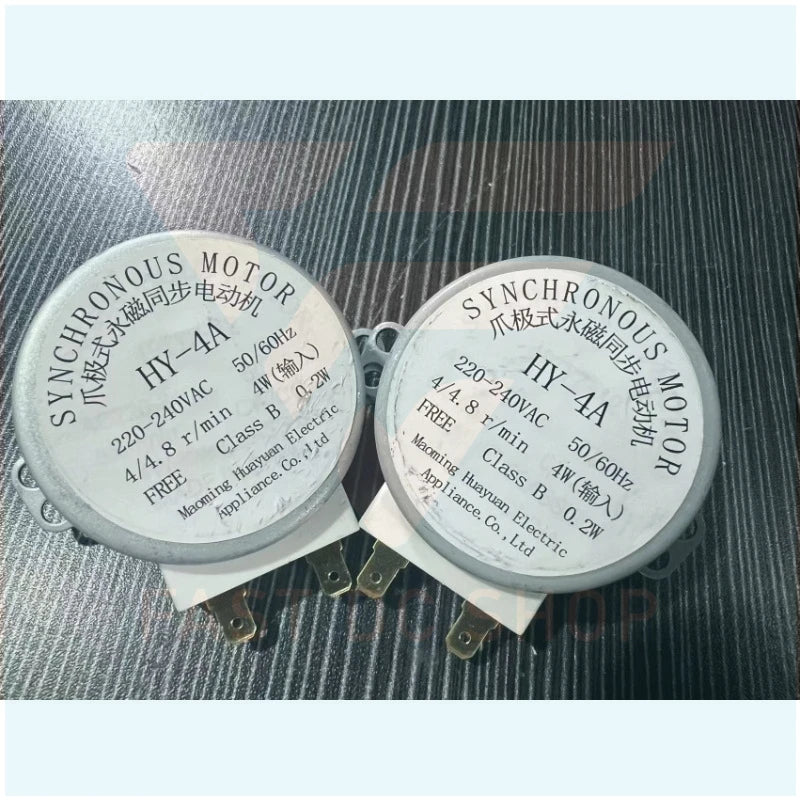 220-240VAC 4/4.8 Rotating Claw Pole Permanent Magnet Synchronous Motor HY-4A Microwave Oven Tray 50/60HZ