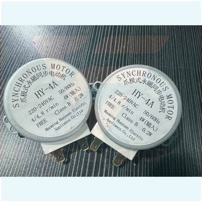 220-240VAC 4/4.8 Rotating Claw Pole Permanent Magnet Synchronous Motor HY-4A Microwave Oven Tray 50/60HZ
