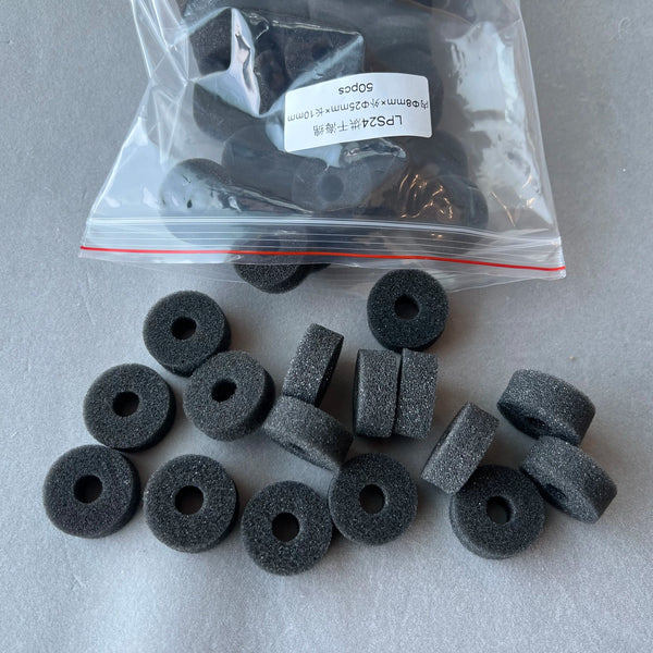 (50pcs/lot) Noritsu Dryer Roller Foam Small Sponge H153049 20301503 for LPS 24 PRO Digital Minilab Dryer Foam