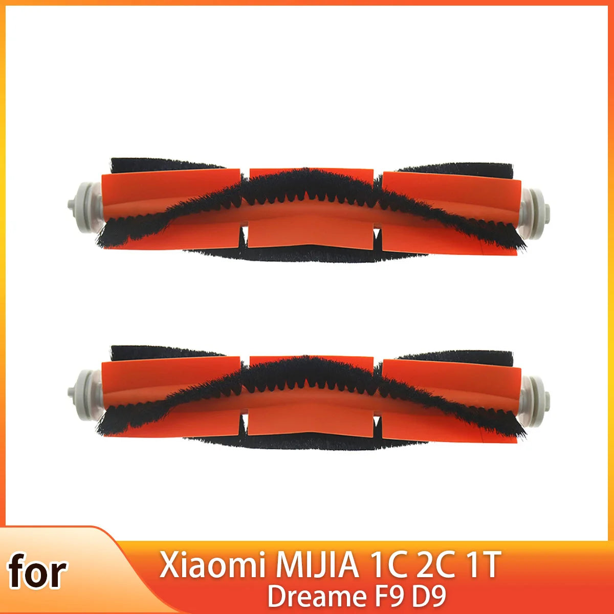 Main Brush Compatible with Xiaomi MIJIA 1C 2C 1T Dreame F9 D9 Vacuum Cleaner Roller Brushes Spare Parts Sweep