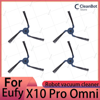 Accessories Compatible with Eufy X10 Pro Omni Robot Vacuum Dust Bag Hepa Filter Roller Side Brush Mop Cloth