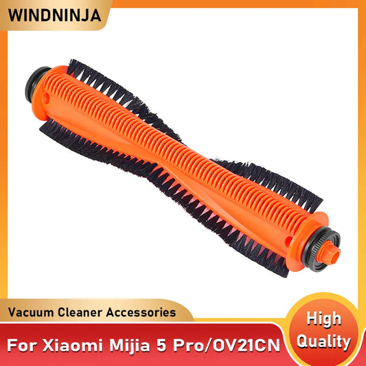 Cutting Hair Anti-Tangle Roller Brush Compatible with Xiaomi Mijia 5 Pro For OV21GL /M40S Robot Vacuum Cleaner Trimmed Roller Brush Parts