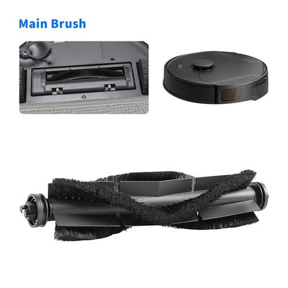 For Eufy X8 Pro/X8 Pro SES Roller Brush Replacement Accessories Robot Vacuum Rubber Main Brush Deep Clean Brushroll Part