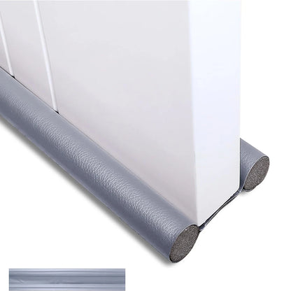 1-4pcs Flexible Door Seal Strip Soundproof Windproof Cuttable Anti-cold Washable Door Gap Weatherstrip Self Adhesive Strip