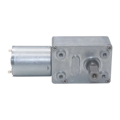 JGY370 DC6V/12V/24V High Torque Speed Reducer Metal Worm Gear Box Motors Reversible Low Speed Worm Gear Motor