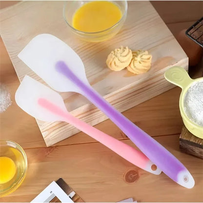 Kitchen Utensils Kitchens Heat Pastry Mini Resistant Baking Bar. Spatula Accessories Bakeware Translucent Cream Silicone Tools