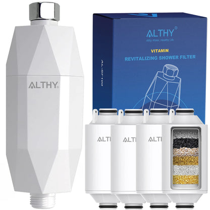 ALTHY Vitamin C Shower Water Filter