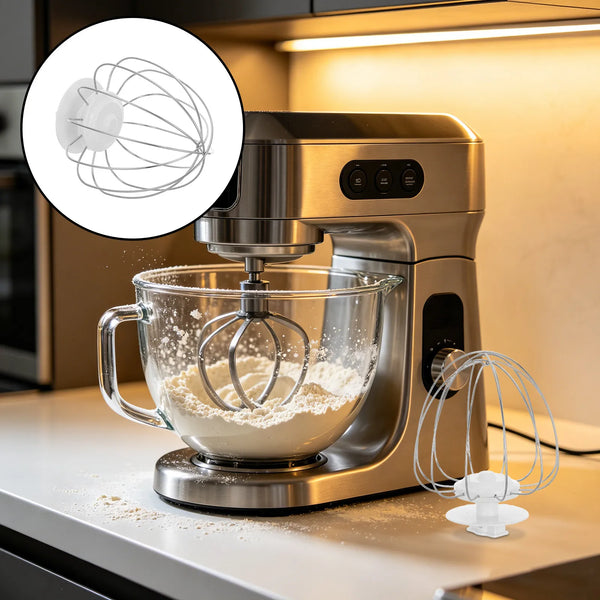 Mixer Whisk Stainless Steel Whisk Attachment For Stand Mixer And Dough Kneading Machine 6L Mixing Tool For Baking Whipping