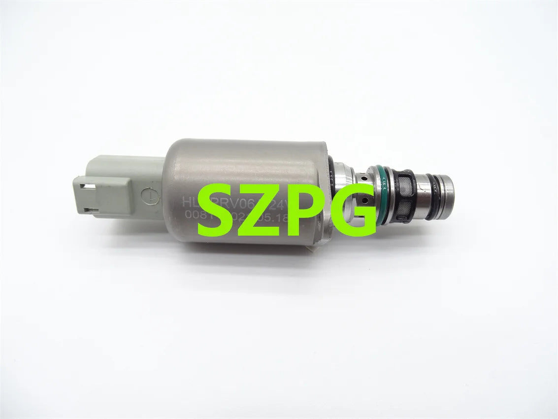 24V Hydraulic Pump Proportional Solenoid Valve HLPPRV06A for SY215 SY235 SY335 FR170 FR220 FR240 FR360 Excavator Solenoid Valve