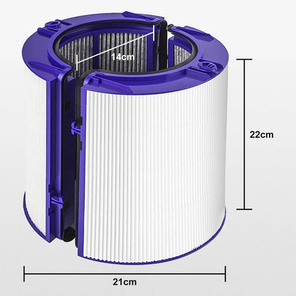Air Purifier HEPA and Carbon Filter for Dyson TP06, TP09, HP06, PH01, PH02, TP07, HP07, HP09, 970341-01, 965432- 01